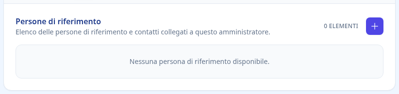 Tab persone di riferimento amministratore