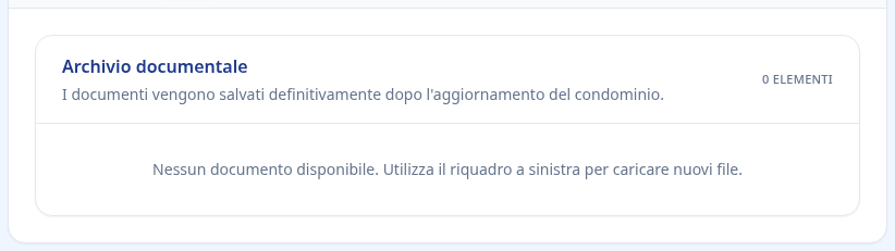 Tab documenti condominio